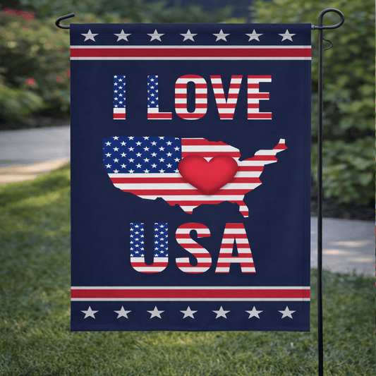 4Th Of July I Love USA Flag Patriotic Merchandise Gifts For Independence Day - Printvoro