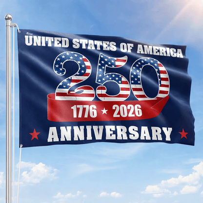United States Of America 250 Anniversary Flag Patriotic Merchandise Unique Patriotic Gifts - Printvoro