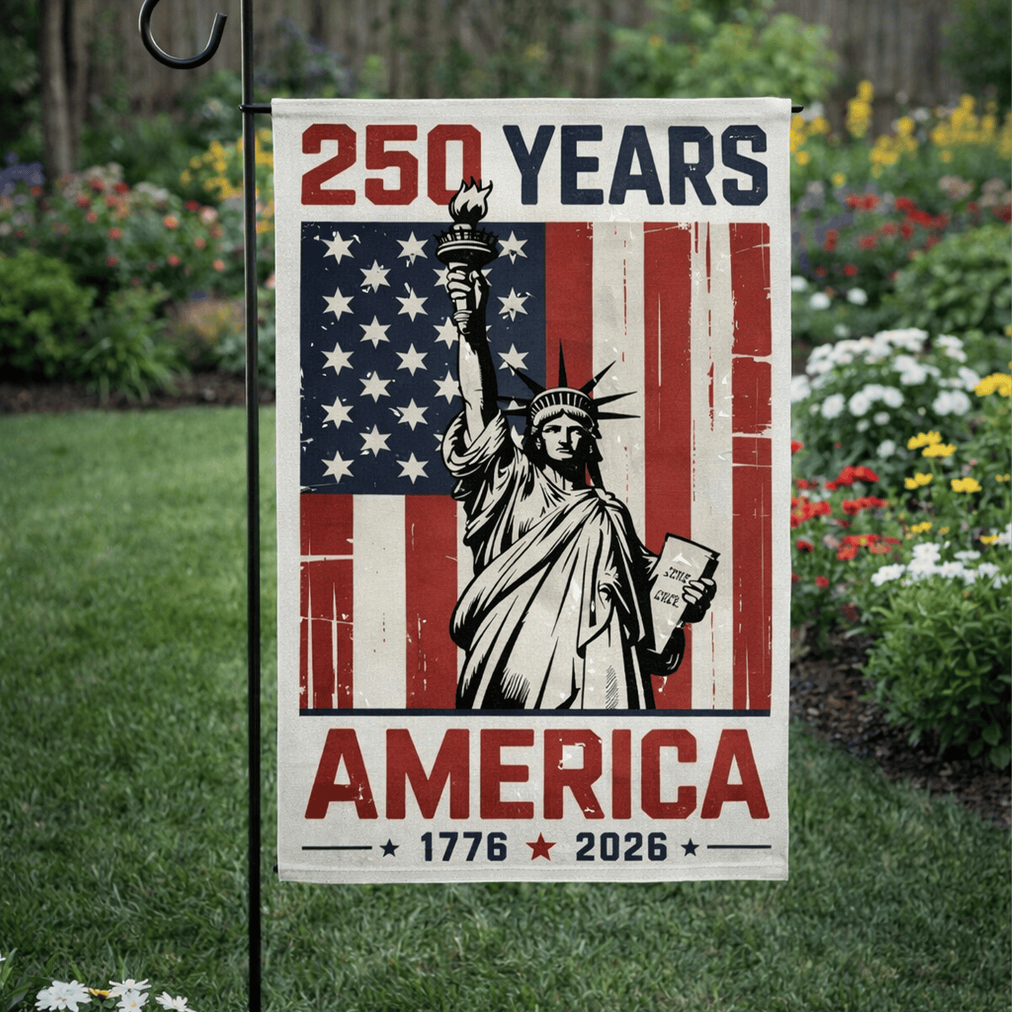 250 Years America 1776 2026 Flag 1776 2026 Merch Gifts For 4Th Of July - Printvoro