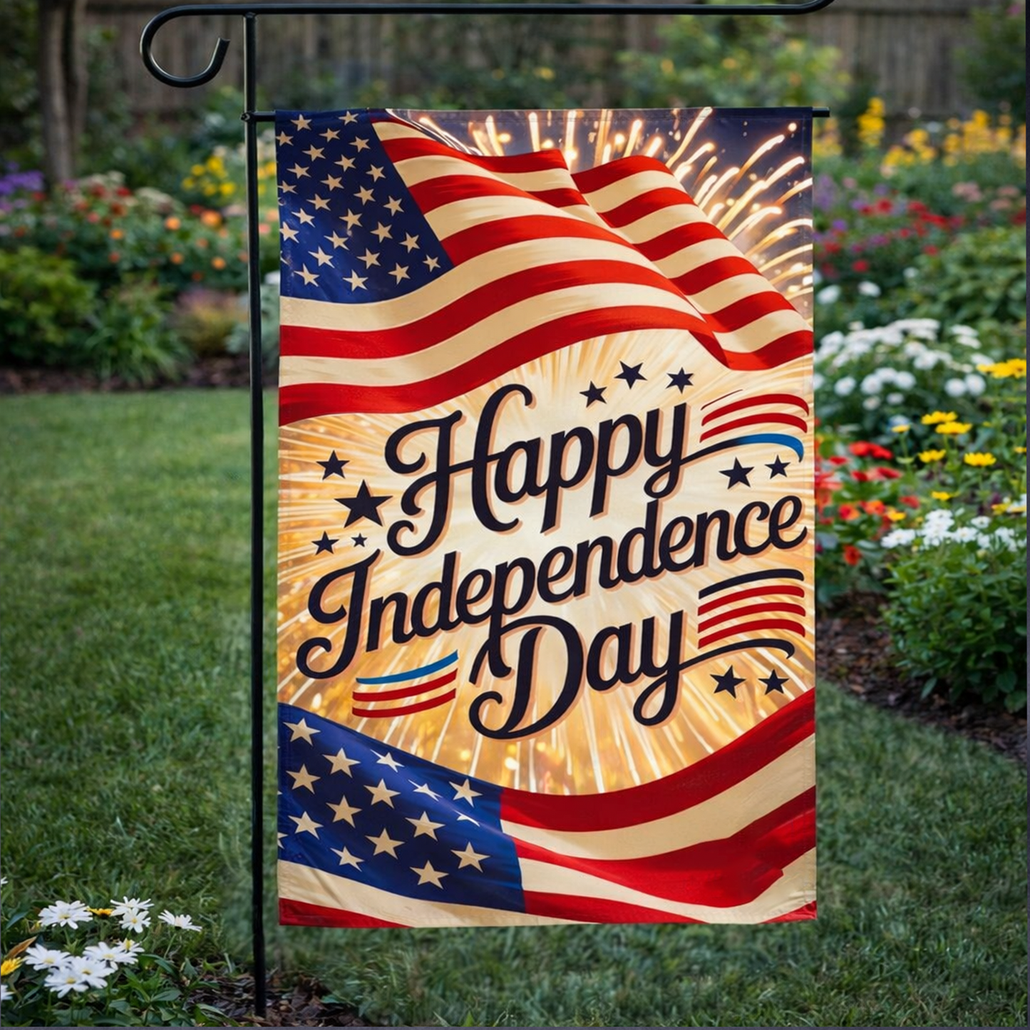 Happy Independence Day Flag American 250 Years Birthday Patriotic Gift Ideas - Printvoro