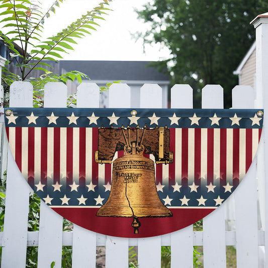 Liberty Bell America Forever Fan Flag July 4 1776 July 4 2026 Flag Decor Gift Ideas - Printvoro