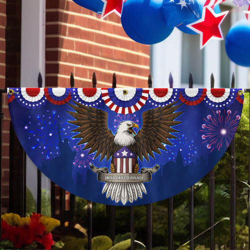 United States Of America Fan Flag Independence Day 4Th Of July Decor Gift For Dad - Printvoro