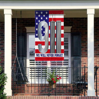911 We Will Never Forget Flag Memorial Veterans Day Decor Gifts For Dad - Printvoro