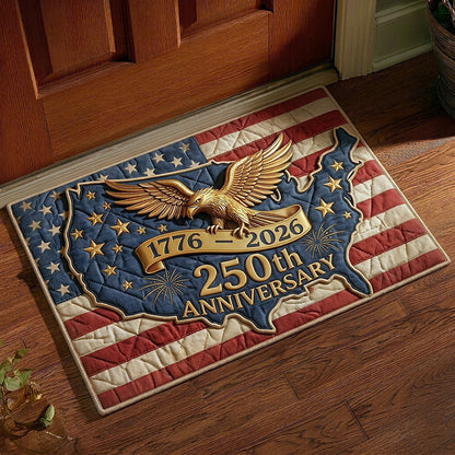 America 250Th Anniversary Doormat Eagle Patriotic American Flag Home Decor Independence Decor - Printvoro