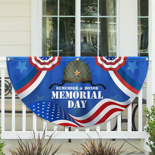 Veterans Day Flag Remember And Honoring Memorial Day Fan Flag Gifts For 4Th Of July - Printvoro