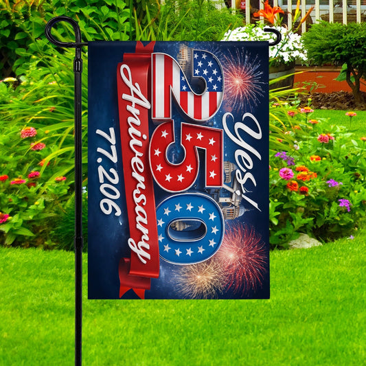 250 Years Of America Flag We The People Outdoor Home Decorations - Pvr