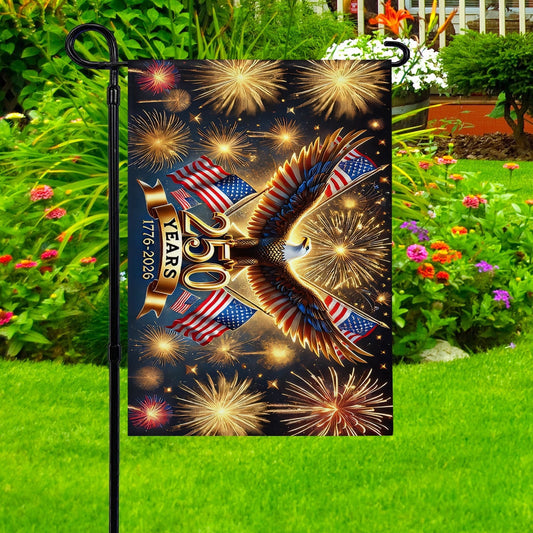 250 Years Of The Republic Flag Outdoor 4Th Of July Decorations Patriotic Presents - Pvr