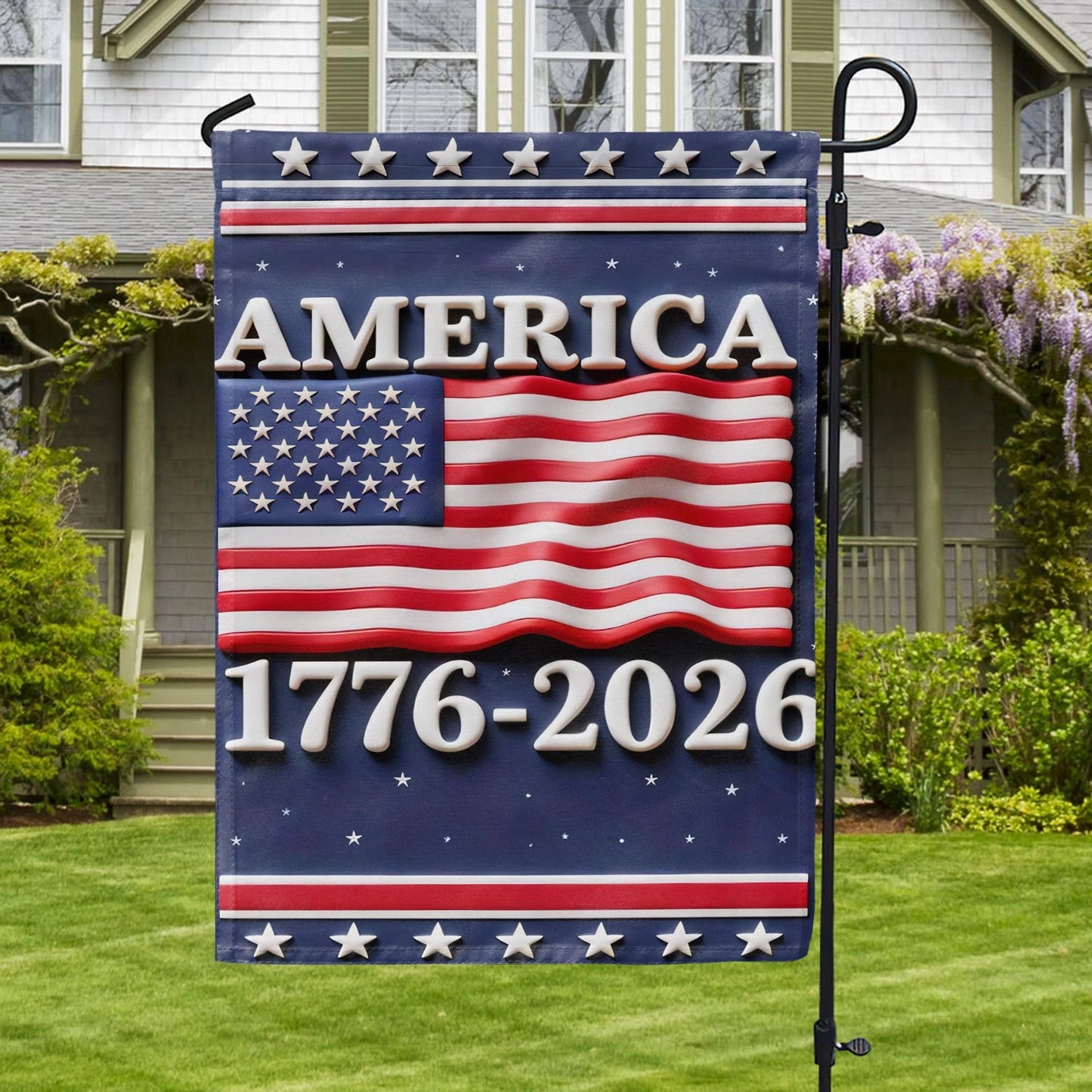 America 250Th Anniversary Flag America Years Of Legacy Decorations Gifts For Patriotic - Pvr