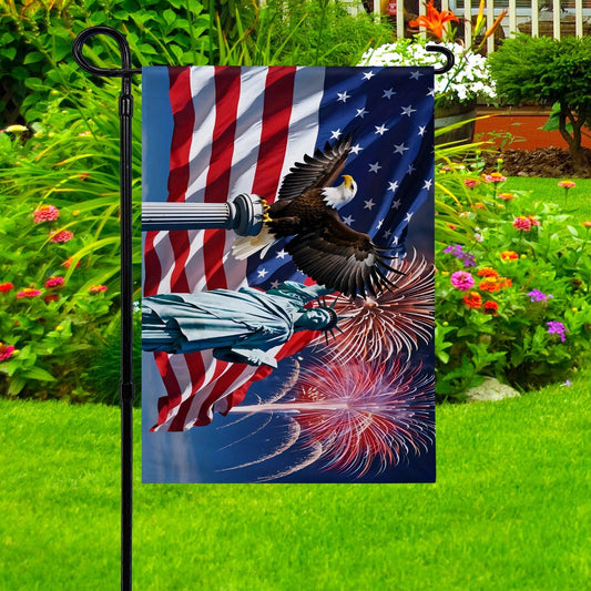 USA 250 Years Strong Flag The American Standard Holiday Home Decorations - Pvr