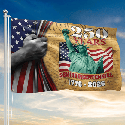 USA 250 Years Of Freedom 1776 2026 Fourth Of July Yash Sign Gift for Her - Printvoro