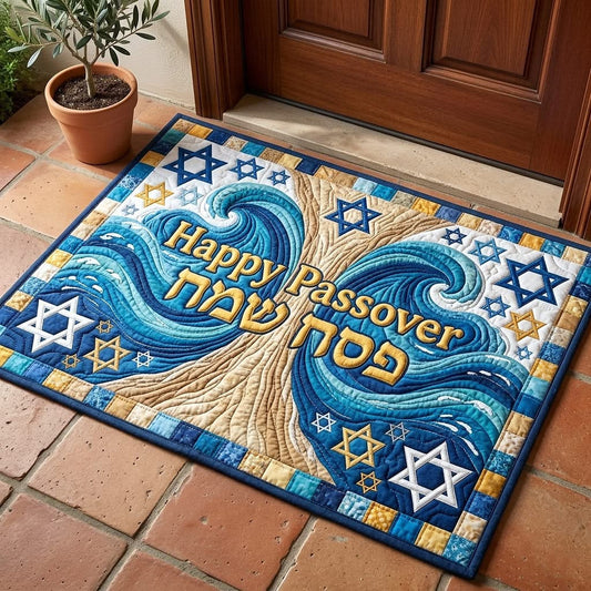 Happy Passover Heritage Doormat House Decorations Outside Gift For Sister - Printvoro