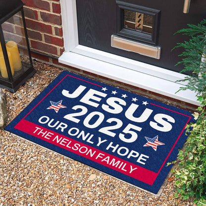 Personalized As For Me And My House We Will Serve The Lord Doormat 250 Years Of America Doormat - Printvoro