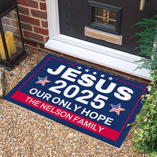 Personalized As For Me And My House We Will Serve The Lord Doormat 250 Years Of America Doormat - Printvoro