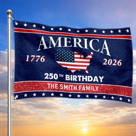 Personalized We The People Statue Of Liberty Flag 250th Anniversary Merch 4th Of July Decor - Printvoro