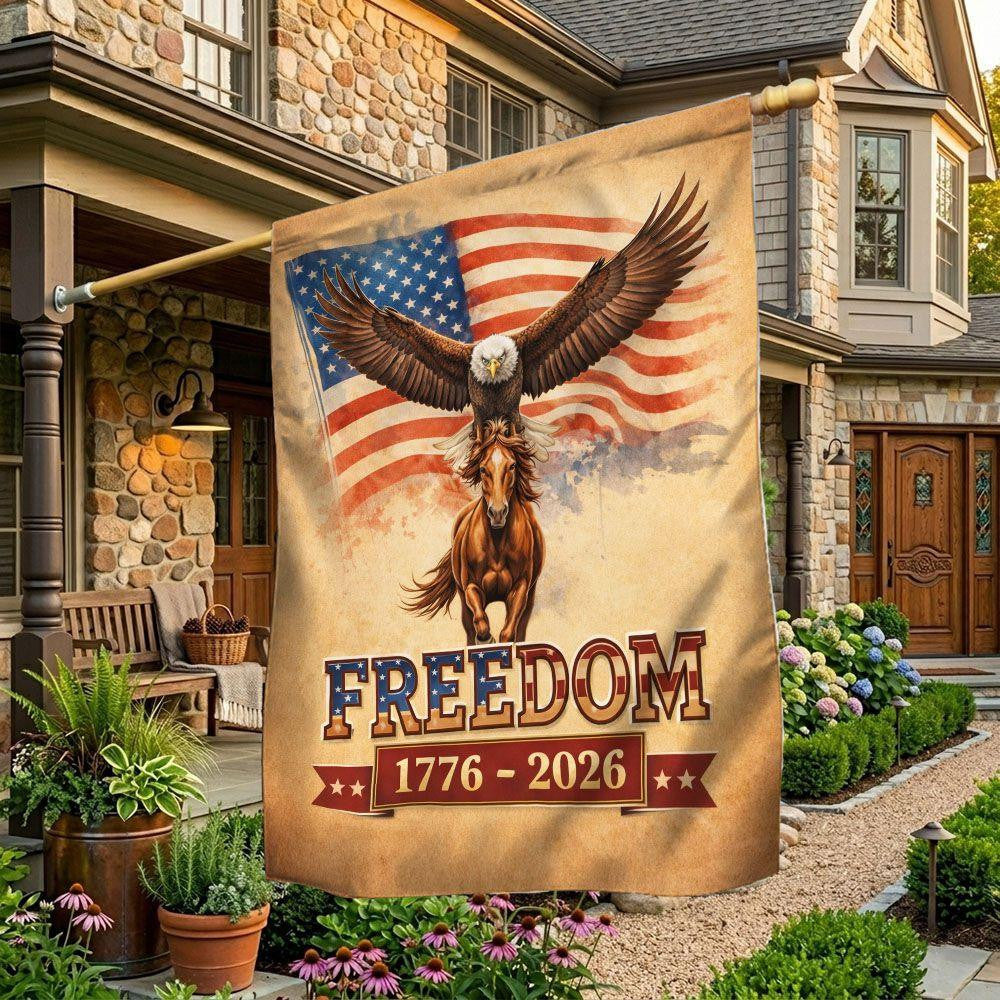 United States Of America Flag 250 Years Of Freedom Merch Patriotic Decor - Printvoro