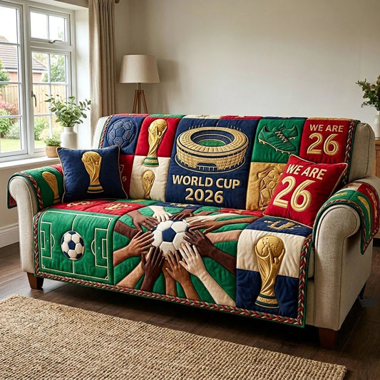 World Cup Quilted Sofa Cover We Are 26 World Championship Best Gifts For Sister - Pvr