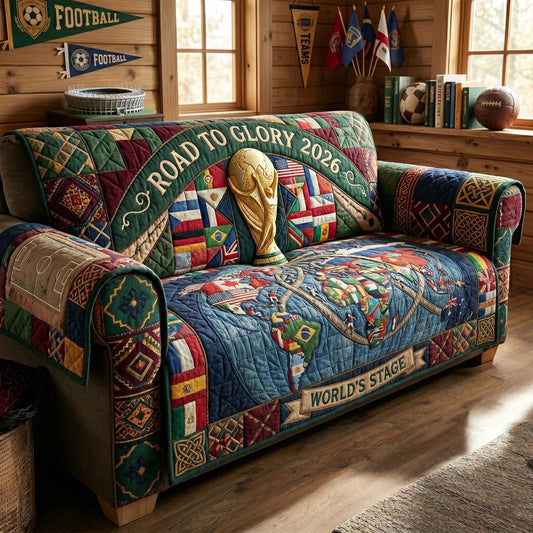 World Stage Glory Quilted Sofa Cover Road To Glory 2026 Gifts For Mother's Day - Pvr