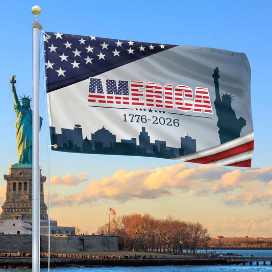 250Th Anniversary Independence Flag Independence Day Merch Patriotic Outdoor Decor - Printvoro