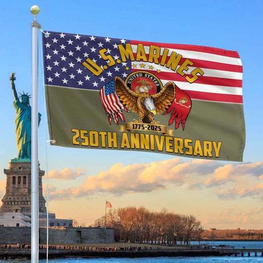 Bald Eagle 250 Years Of America Flag 1775 2025 Merch Patriotic Lawn Decor - Printvoro