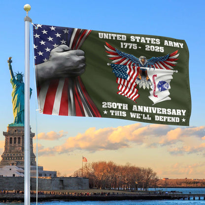 Bald Eagle America 250Th Anniversary Flag 1775 2025 Merch Patriotic Outdoor Decor - Printvoro