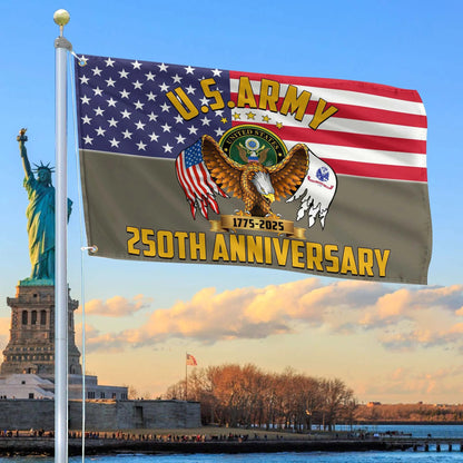 Bald Eagle America 250Th Anniversary Flag 1775 2025 Merch Patriotic Yard Decor - Printvoro