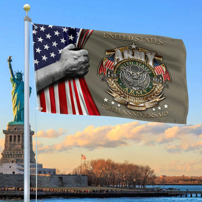 US Army 250Th Anniversary Flag Est 1775 Merch Patriotic Indoor Decor - Printvoro
