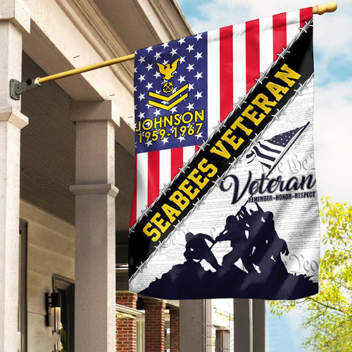 Seabees Veteran Flag American Patriot Merch Patriotic Gifts For Men - Printvoro