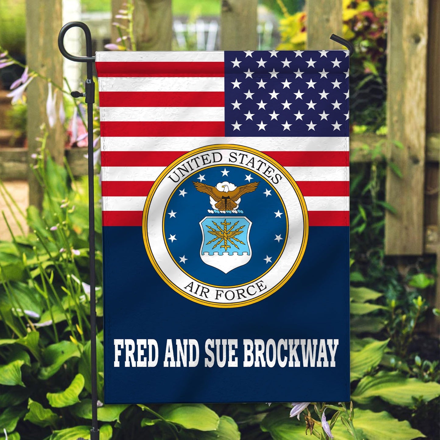 United States Air Force Flag Military Merch Patriotic Yard Decor - Printvoro