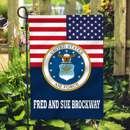 United States Air Force Flag Military Merch Patriotic Yard Decor - Printvoro