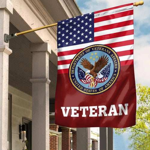 USA 250Th Anniversary Flag US Army Veteran Banner Decor Memorial Day Gifts - Printvoro