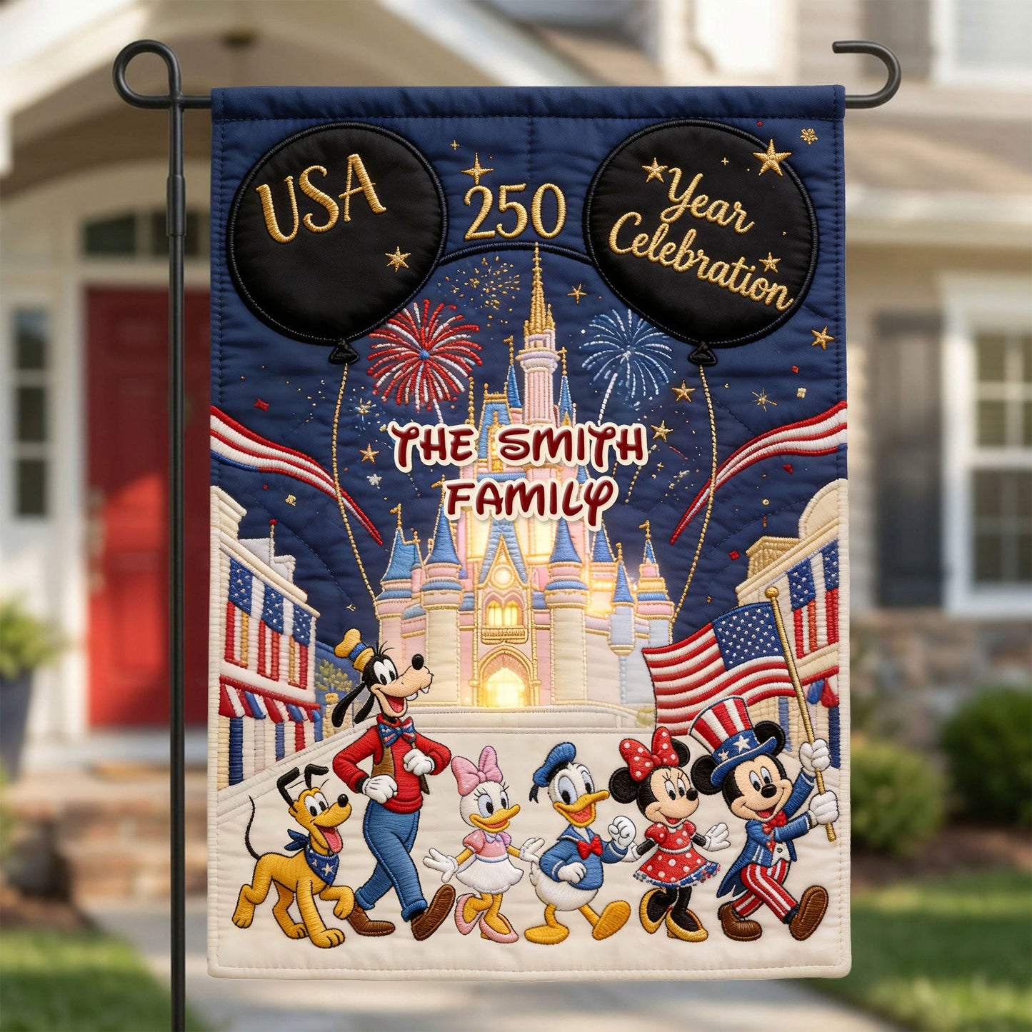 Custom USA 250 Years Celebration Flag 250 Years Of America Flag Gifts For Independence Day - Pvr