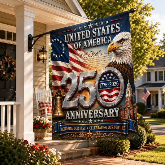 250 Years Of Defending Liberty Flag We The People Merch Patriotic Gifts For Him - Printvoro