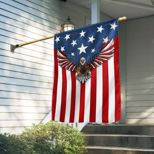 America 250Th Anniversary Patriotic Eagle Flag 4Th Of July Decor Patriotic Gift Ideas - Pvr