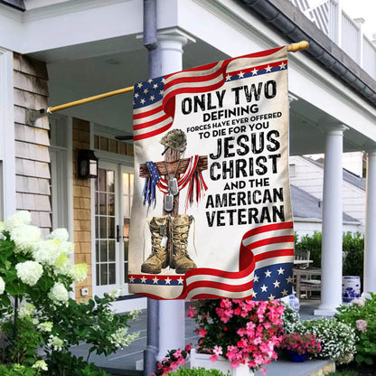 America's 250th Birthday Flag Only Jesus Christ And American Veteran Home Decor - Pvr