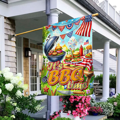 Celebrating USA 250 BBQ Summer Flag 4th Of July Garden Decor Patriotic Gifts - Pvr