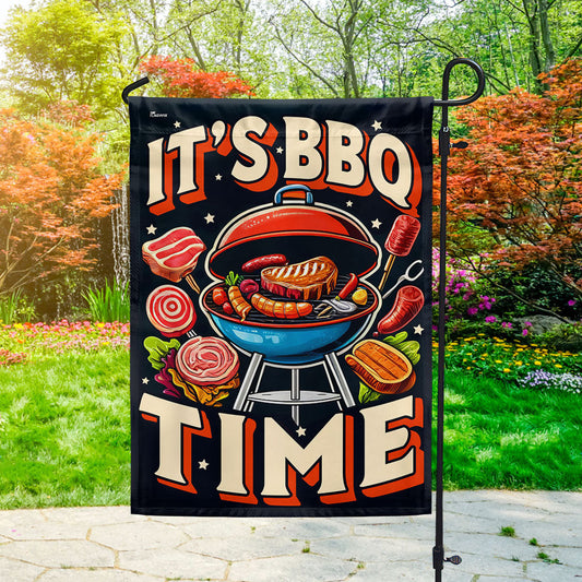 Celebrating USA 250 It's BBQ Time Flag 4th Of July Porch Decor Patriotic Gifts - Pvr
