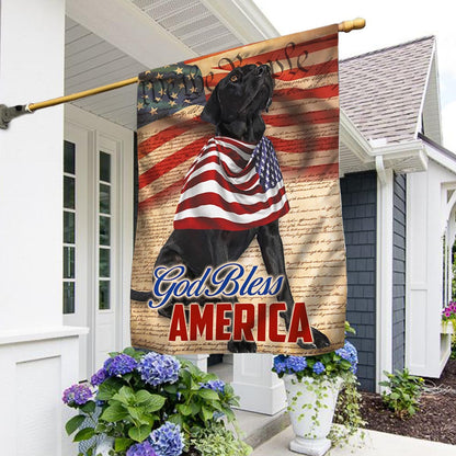 USA 250 Years Of Freedom Labrador Retriever Flag 4Th Of July Patriotic Home Decor - Pvr
