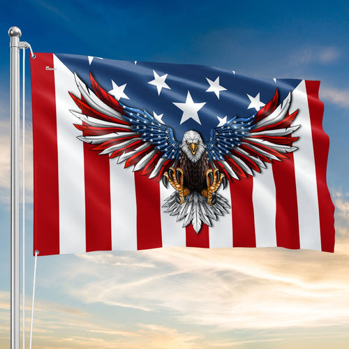 America 250Th Anniversary Patriotic Eagle Flag 4Th Of July Decor Unique Patriotic Gifts - Pvr
