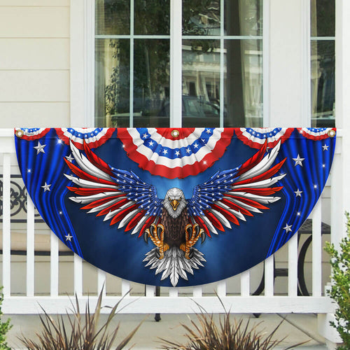 America 250Th Anniversary Patriotic Eagle Fan Flag 4Th Of July Decor Patriotic Themed Gifts - Pvr