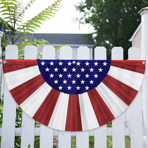 USA 250Th Anniversary Fan Flag 4Th Of July Outdoor Decorations Patriotic Gifts - Pvr