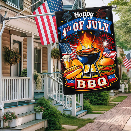 America 250Th Anniversary Eagle Flag BBQ Party Happy 4th Of July Home Decorations - Pvr