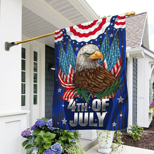 America's 250th Birthday Eagle Flag Fourth Of July Patriot Home Decoration - Pvr