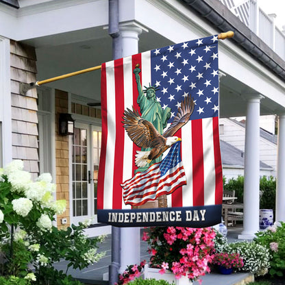 Flagwix American Flag - Happy 4th of july USA Flag – Patriotic Double-Sided Flag - Pvr