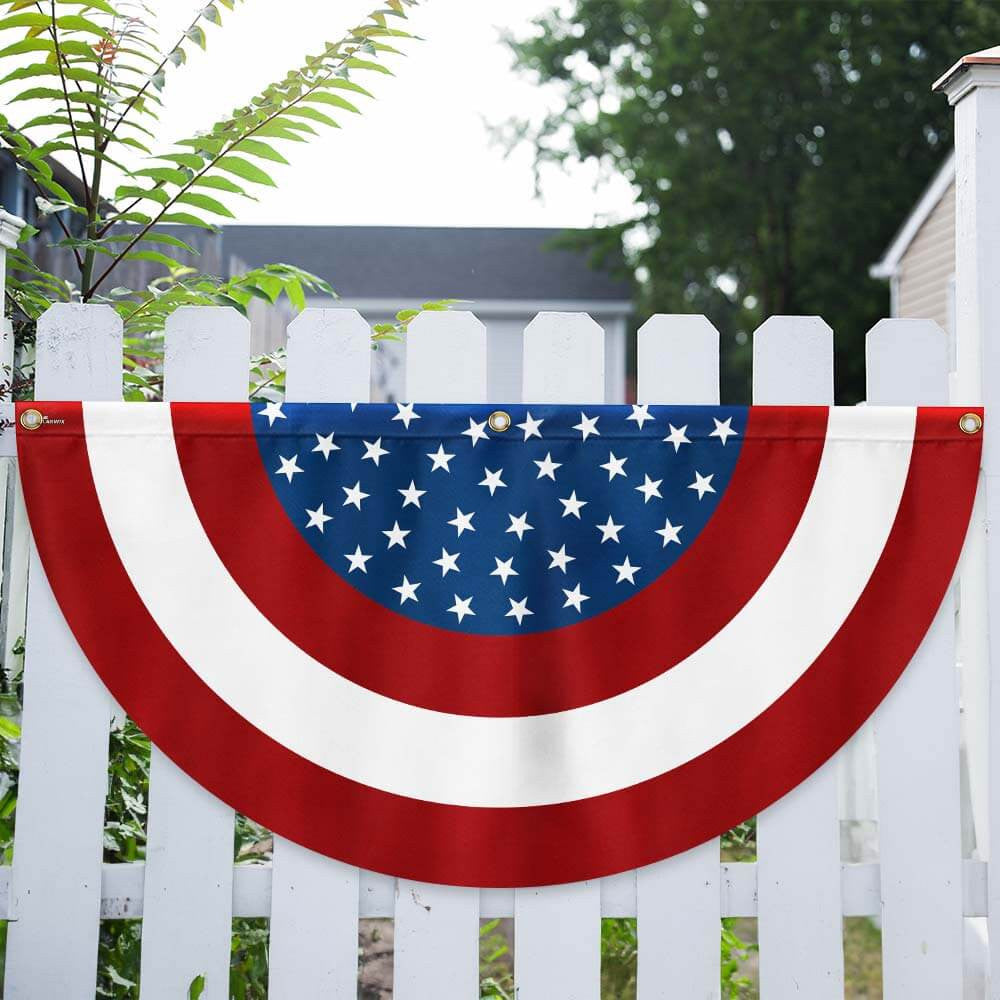 250 Years Of America Fan Flag Best 4Th Of July Outdoor Decor Gift For Veteran - Pvr