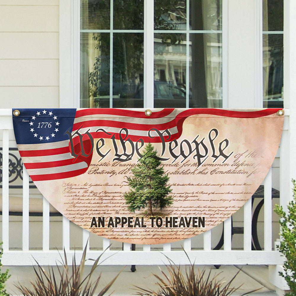 America 250Th Anniversary Fan Flag An Appeal To Heaven Flag Patriot Home Decorations - Pvr