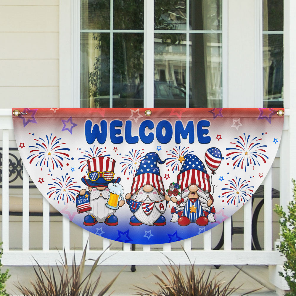 USA 250Th Anniversary Fan Flag 4th Of July Patriotic Flag Patriotic Home Decor - Pvr