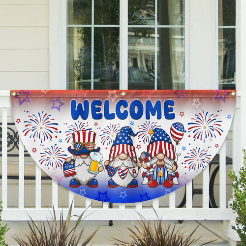 USA 250Th Anniversary Fan Flag 4th Of July Patriotic Flag Patriotic Home Decor - Pvr