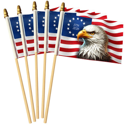 USA 250 Years Of Independence Flag 1776 2026 Merch Patriotic Gifts For Veterans - Pvr