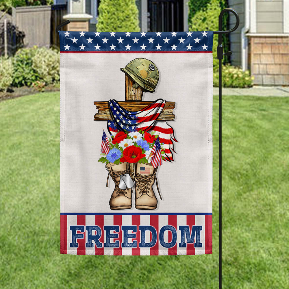 USA 250 Years Of Freedom Boots Flag 4Th Of July Patriotic Home Decor Gift For Veteran - Pvr