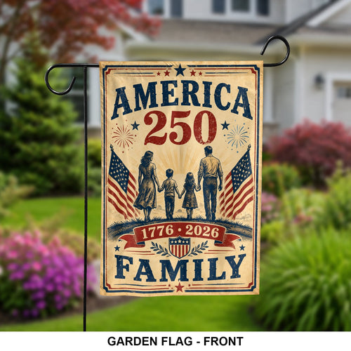 USA 250 Years Of Freedom Flag America Land Of The Free Decor Gift For Independence Day - Pvr